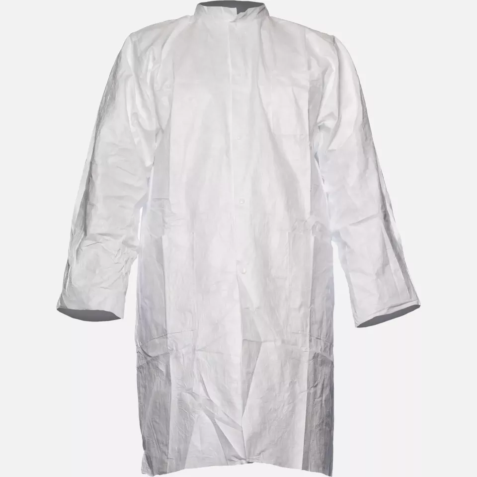 DuPont TYK3T, TYVEK® 500 PL30 Lab Coat, image 1, gallery thumbnail