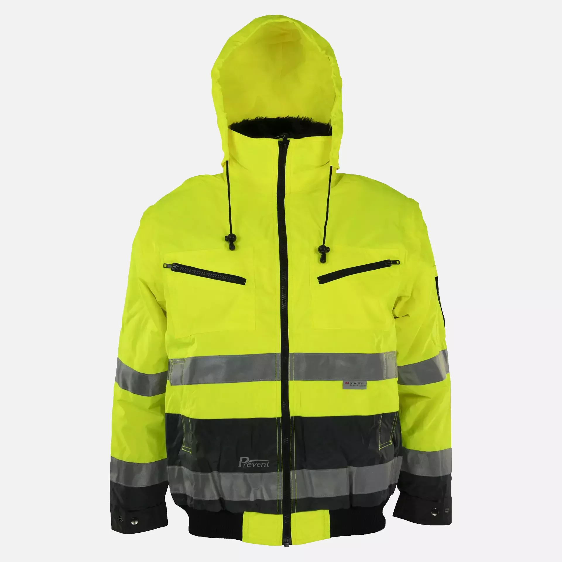 Asatex 174ZG, PREVENT® Hi-Vis Pilot Jacket, image 4
