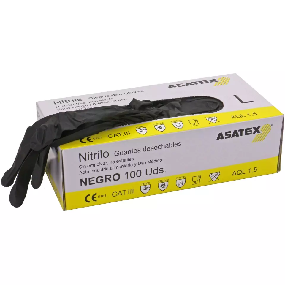 Asatex ENHU-S-X, Einmalhandschuh ungepudert, image 1, gallery thumbnail