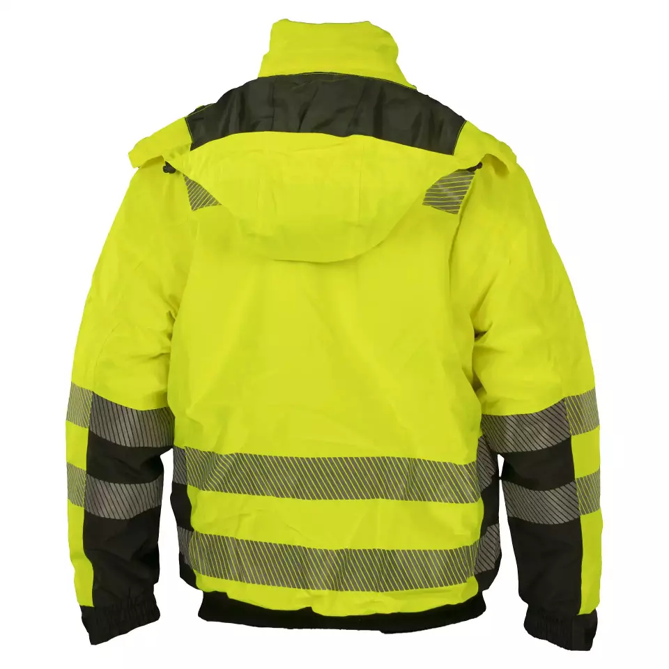 Asatex PTW-PN-GELB-SCHWARZ, PREVENT® Trendline Pilot Jacket