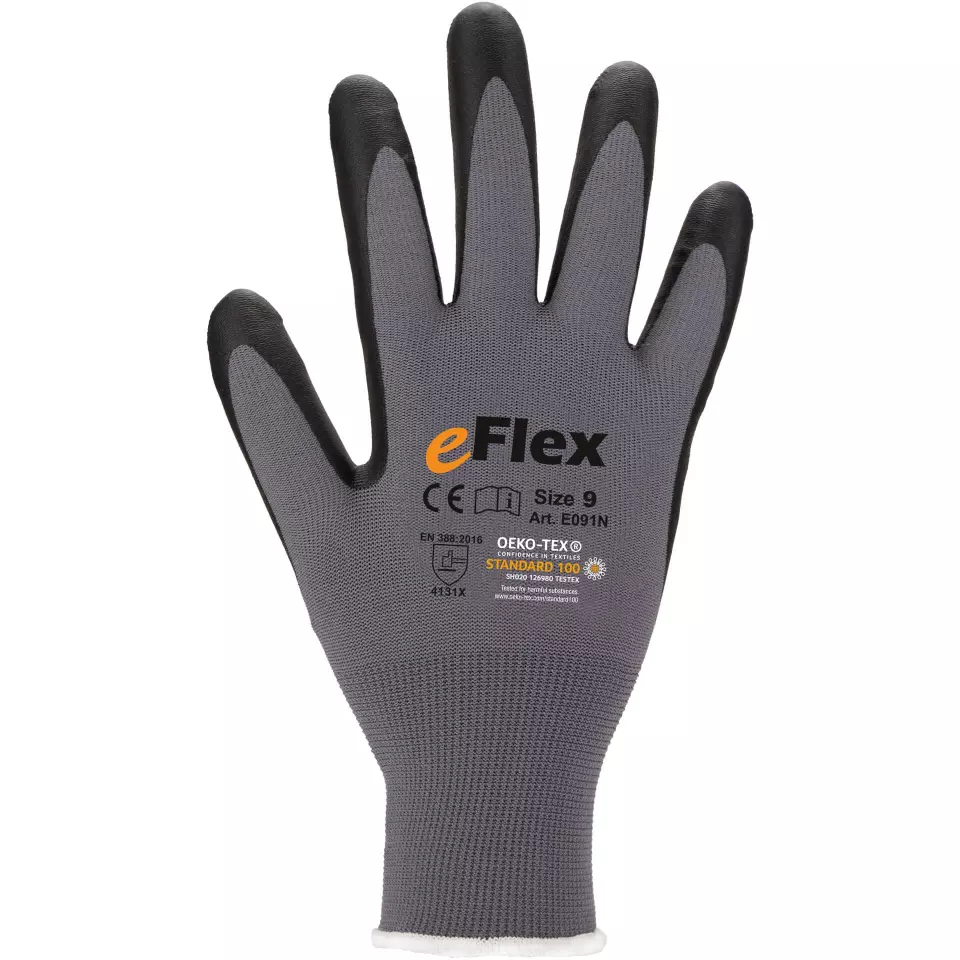 Asatex E091N, Dotted Fine Knit Glove