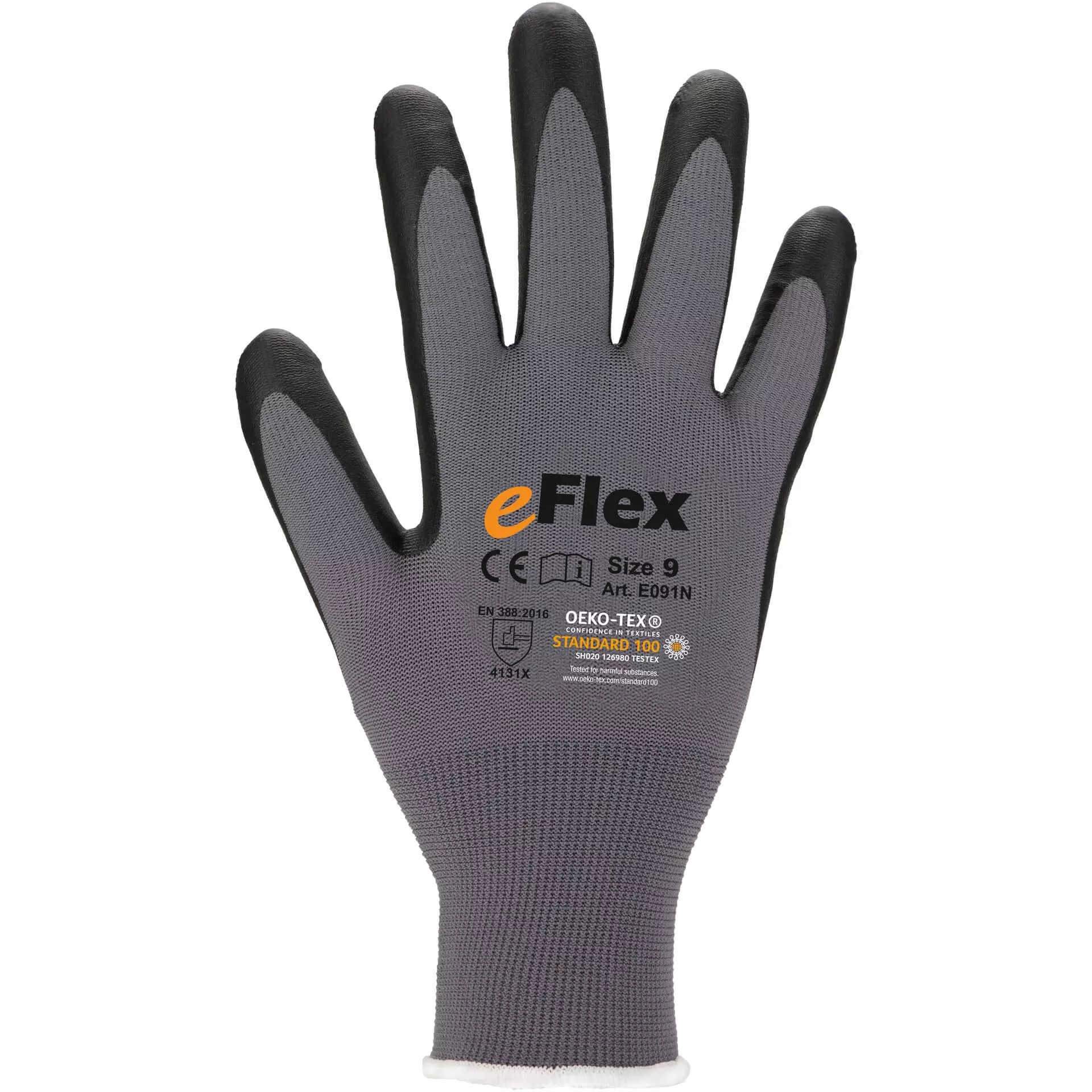 Asatex E091N, Dotted Fine Knit Glove