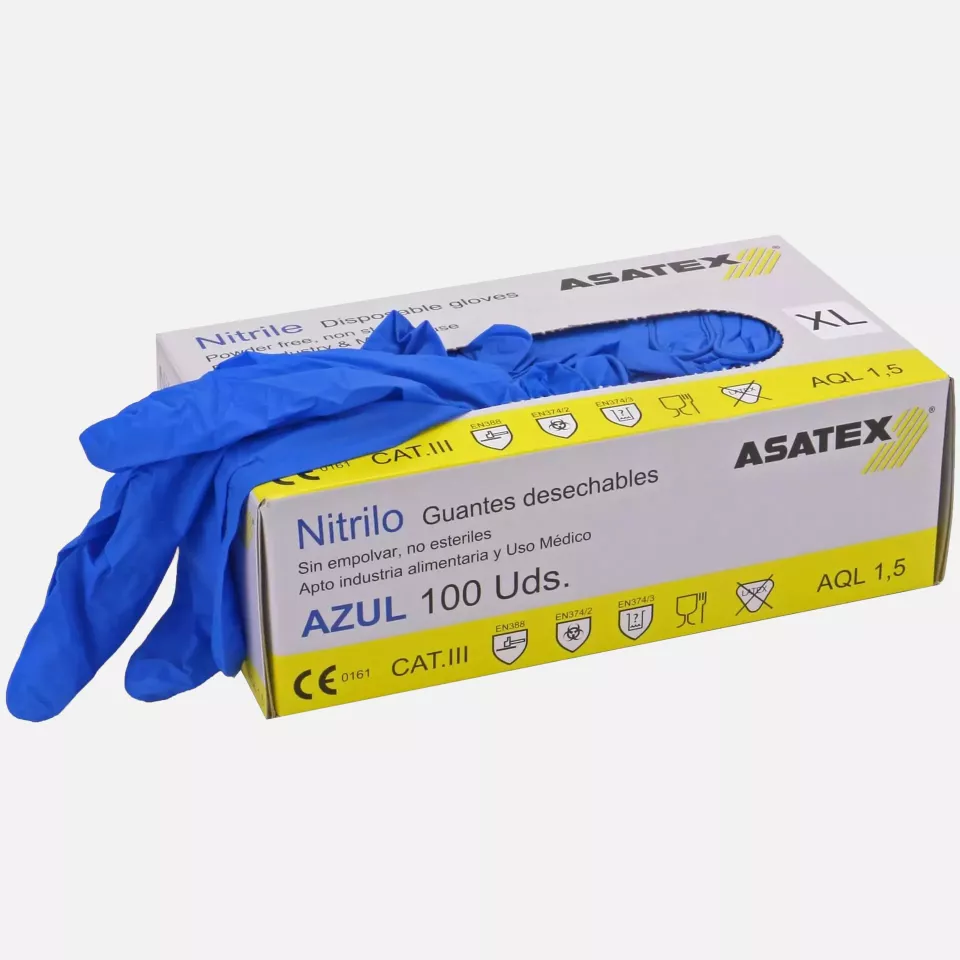 Asatex ENHU, Powder-Free Disposable Glove, image 1, gallery thumbnail