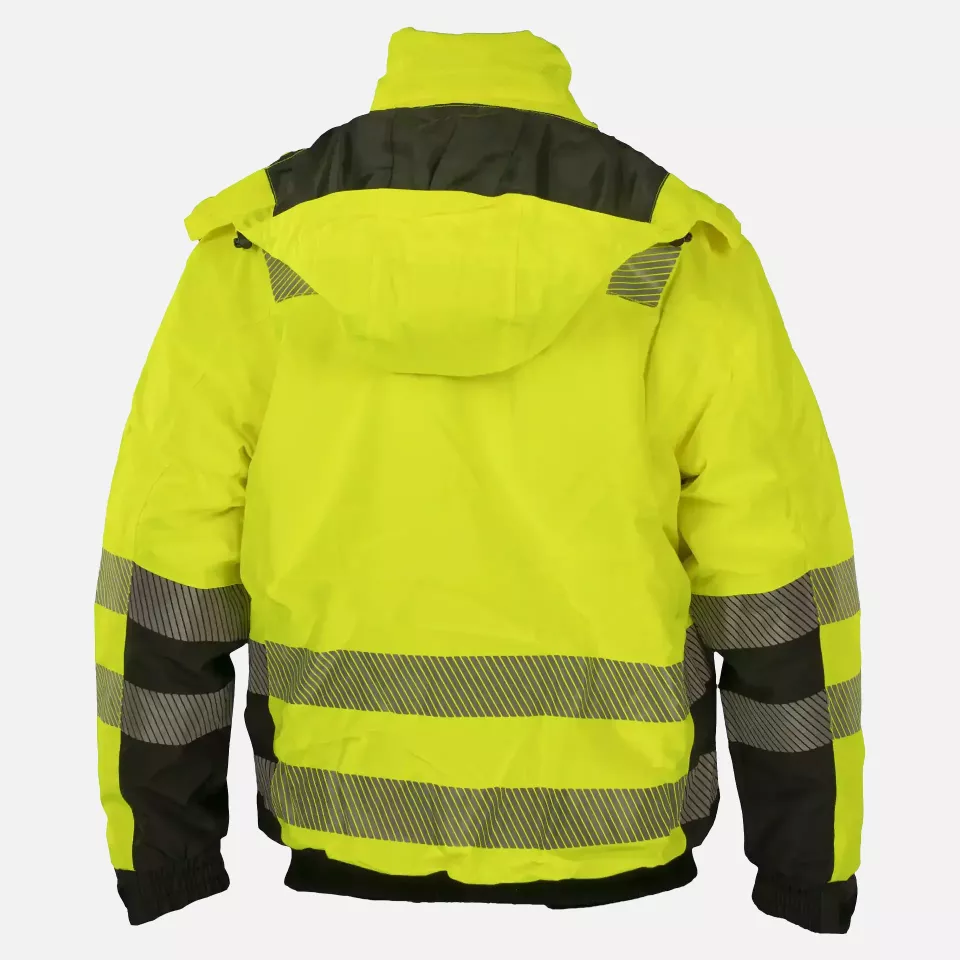 Asatex PTW-PN-GELB-SCHWARZ, PREVENT® Trendline Pilot Jacket, image 1, gallery thumbnail