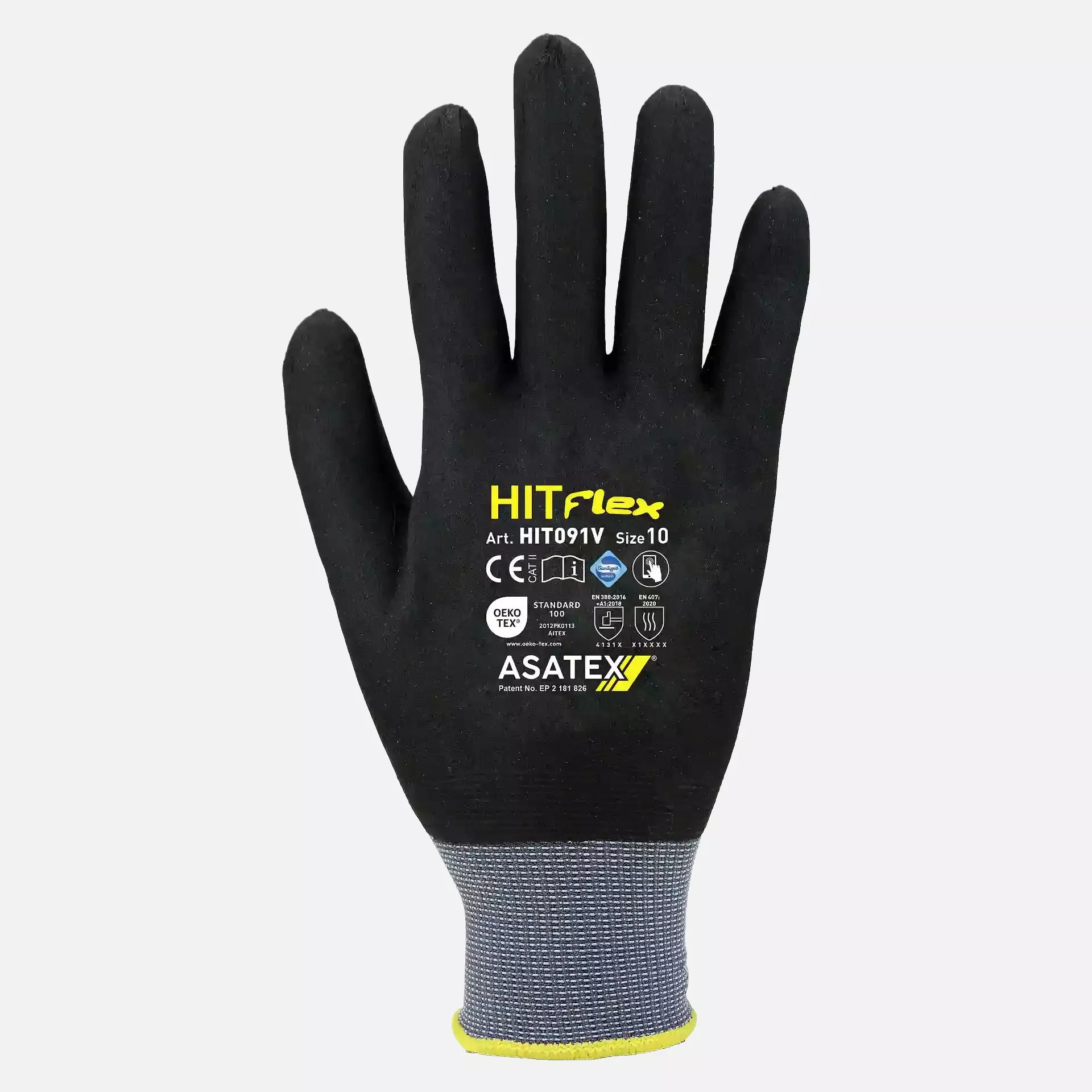 Asatex HIT091V, Fine Knit Glove, image 1