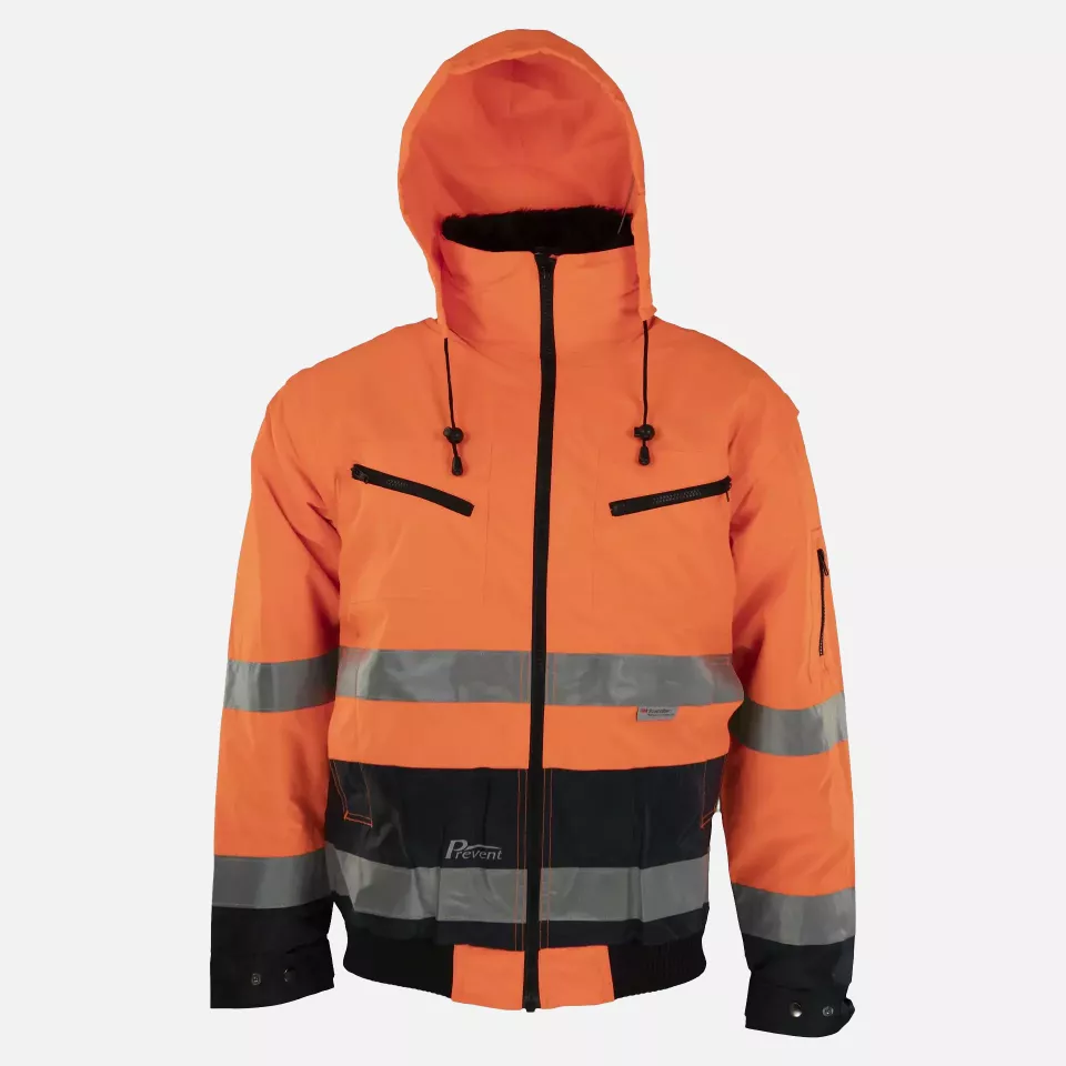 Asatex 174ZO, PREVENT® Hi-Vis Pilot Jacket, image 1, gallery thumbnail
