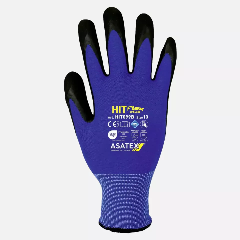 Asatex HIT099B, Fine Knit Glove, image 1, gallery thumbnail