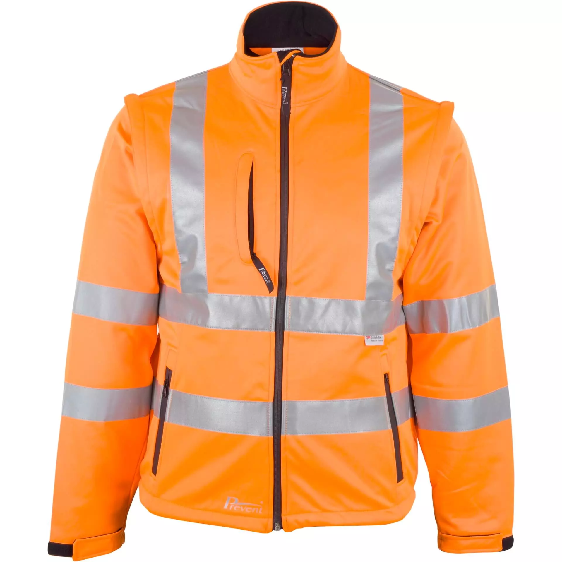 Asatex 8060O, PREVENT® Hi-Vis Softshell Jacket