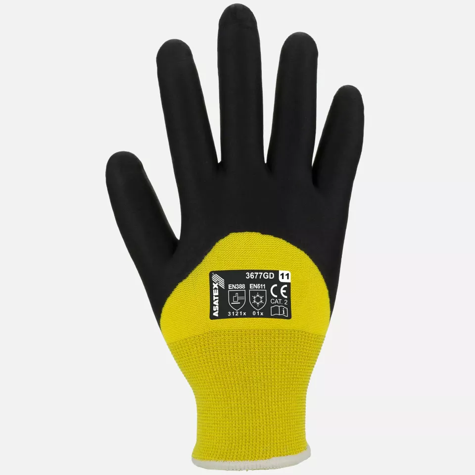 Asatex 3677GD, Knitted Winter Glove, image 1, gallery thumbnail