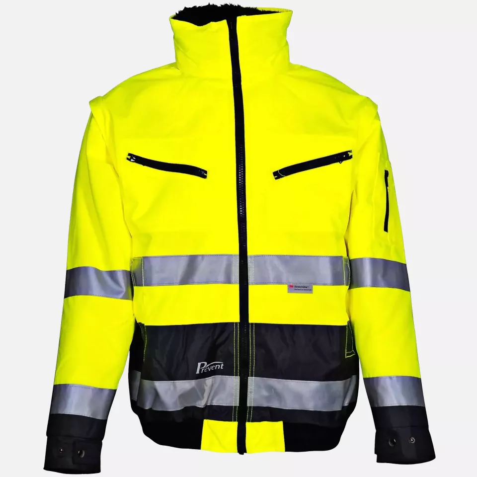 Asatex 174ZG, PREVENT® Hi-Vis Pilot Jacket, image 1, gallery thumbnail