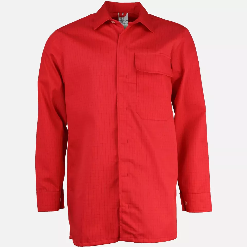 Asatex DAHE12N, Flame Resistant Shirt, image 1, gallery thumbnail