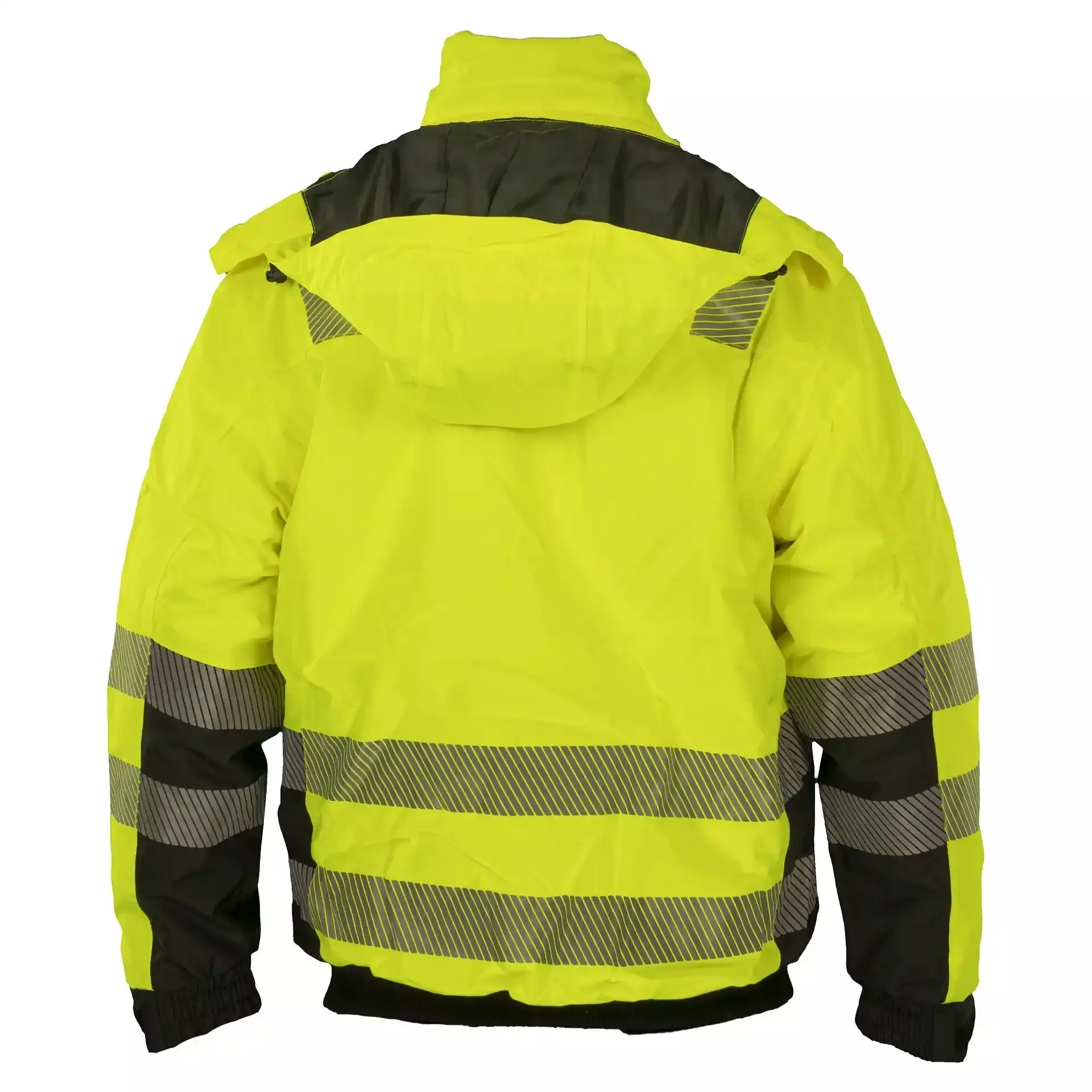 Asatex PTW-PN-GELB-SCHWARZ, PREVENT® Trendline Pilot Jacket