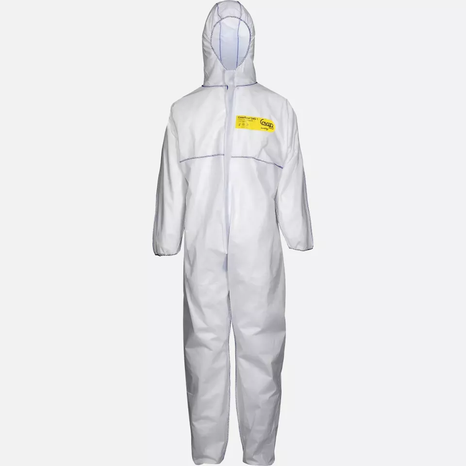 Asatex SMS-1, CoverBase® Protective Coverall, image 1, gallery thumbnail