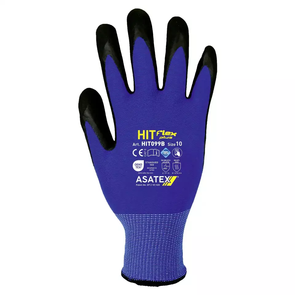 Asatex HIT099B, Fine Knit Glove, image 1, gallery thumbnail