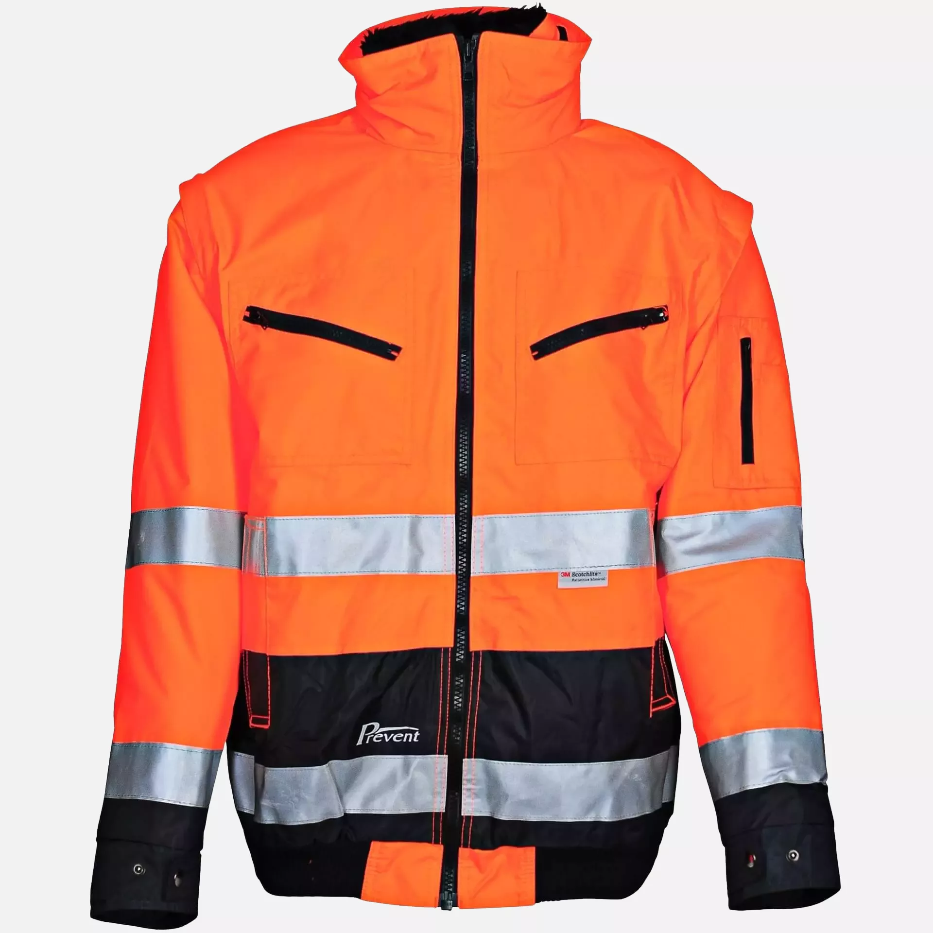 Asatex 174ZO, PREVENT® Hi-Vis Pilot Jacket, image 2