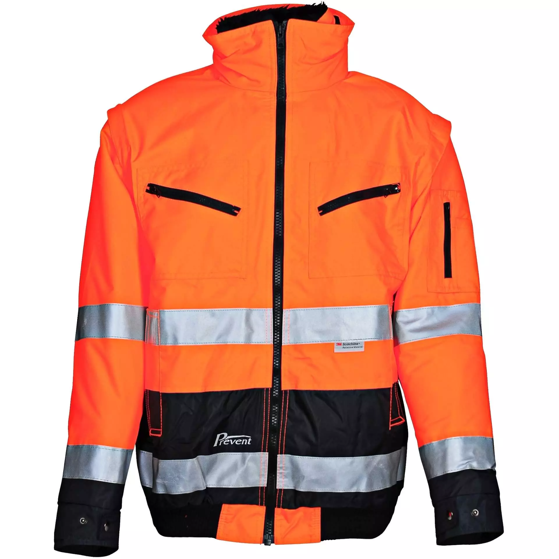 Asatex 174ZO, PREVENT® Hi-Vis Pilot Jacket, image 2