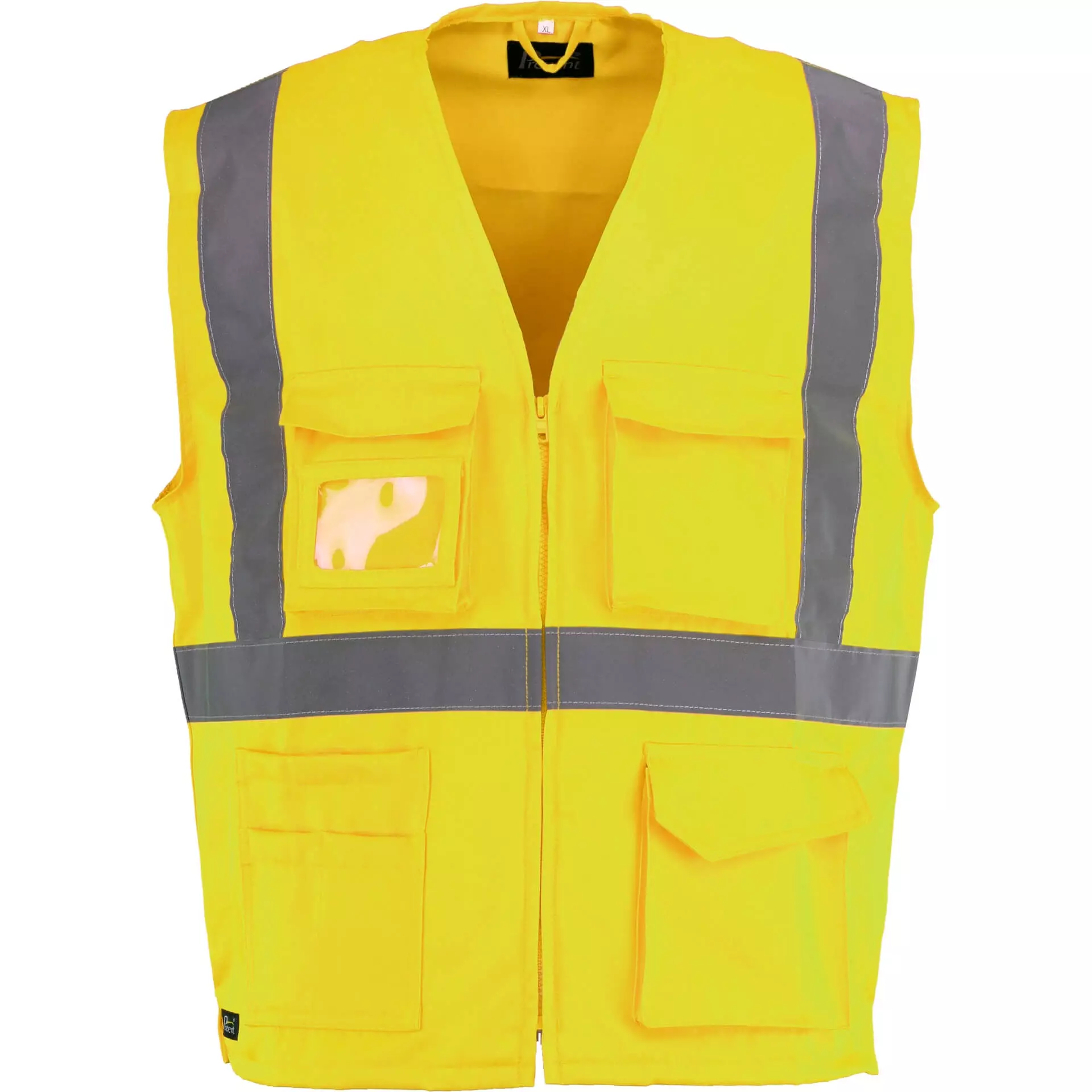 Asatex PTW-WT-NEONGELB, PREVENT® Trendline High-Visibility Vest, image 1
