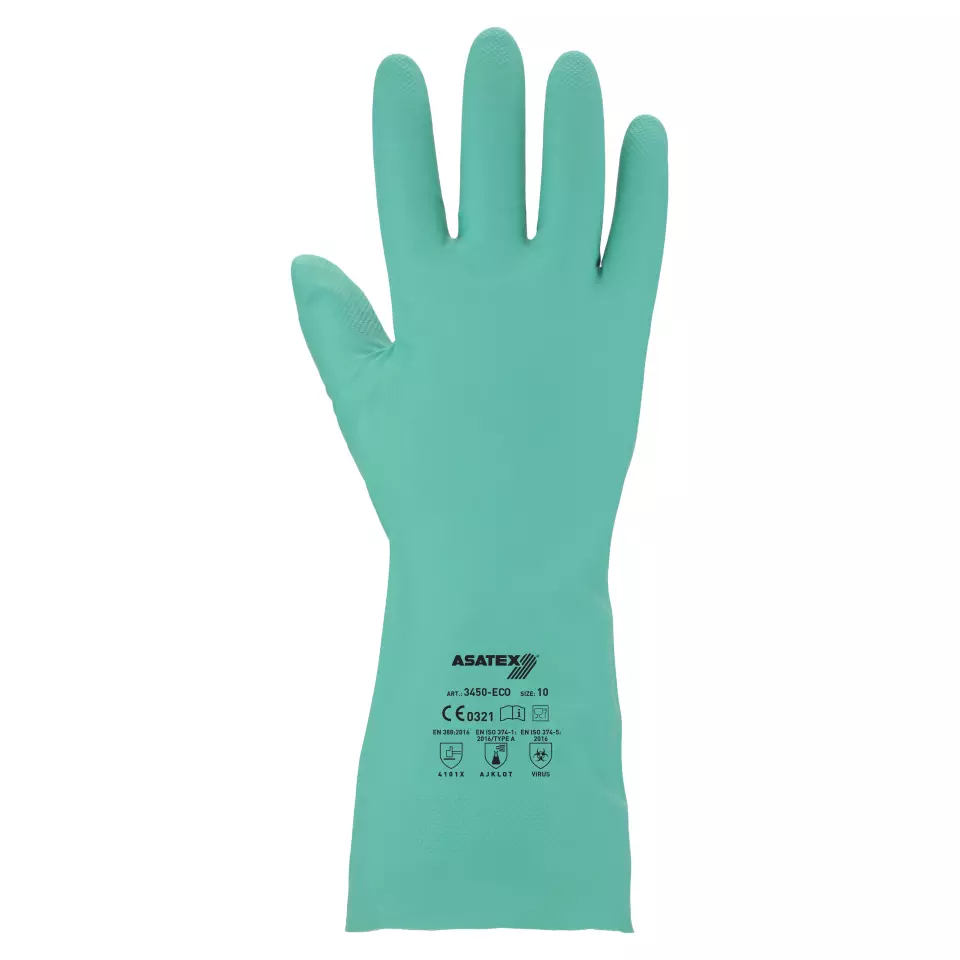 Asatex 3450-ECO, Chemikalienschutzhandschuh, image 1, gallery thumbnail
