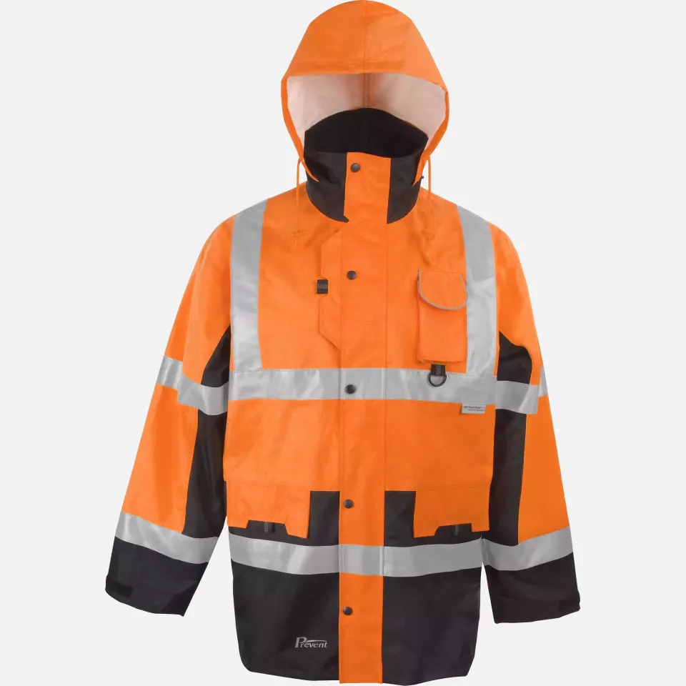 Asatex 3360, PREVENT® Hi-Vis Parka, image 1, gallery thumbnail