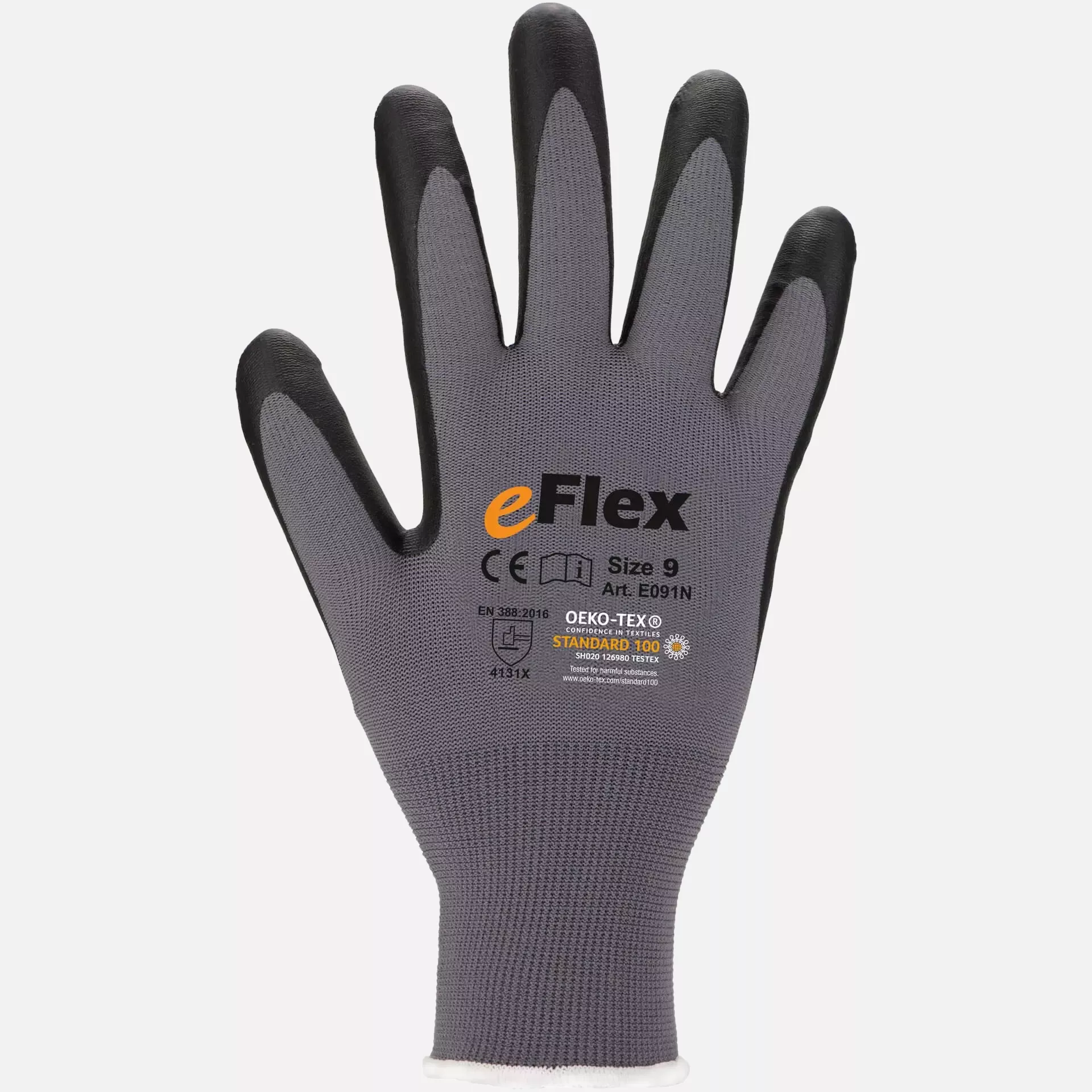 Asatex E091N, Dotted Fine Knit Glove, image 1