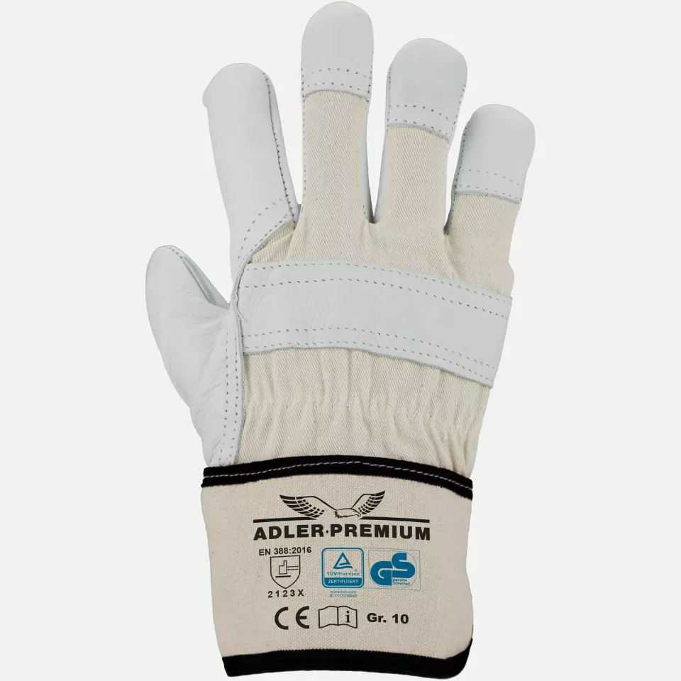 Asatex ADLER-PREMIUM, Cow Grain Leather Glove, image 1, gallery thumbnail
