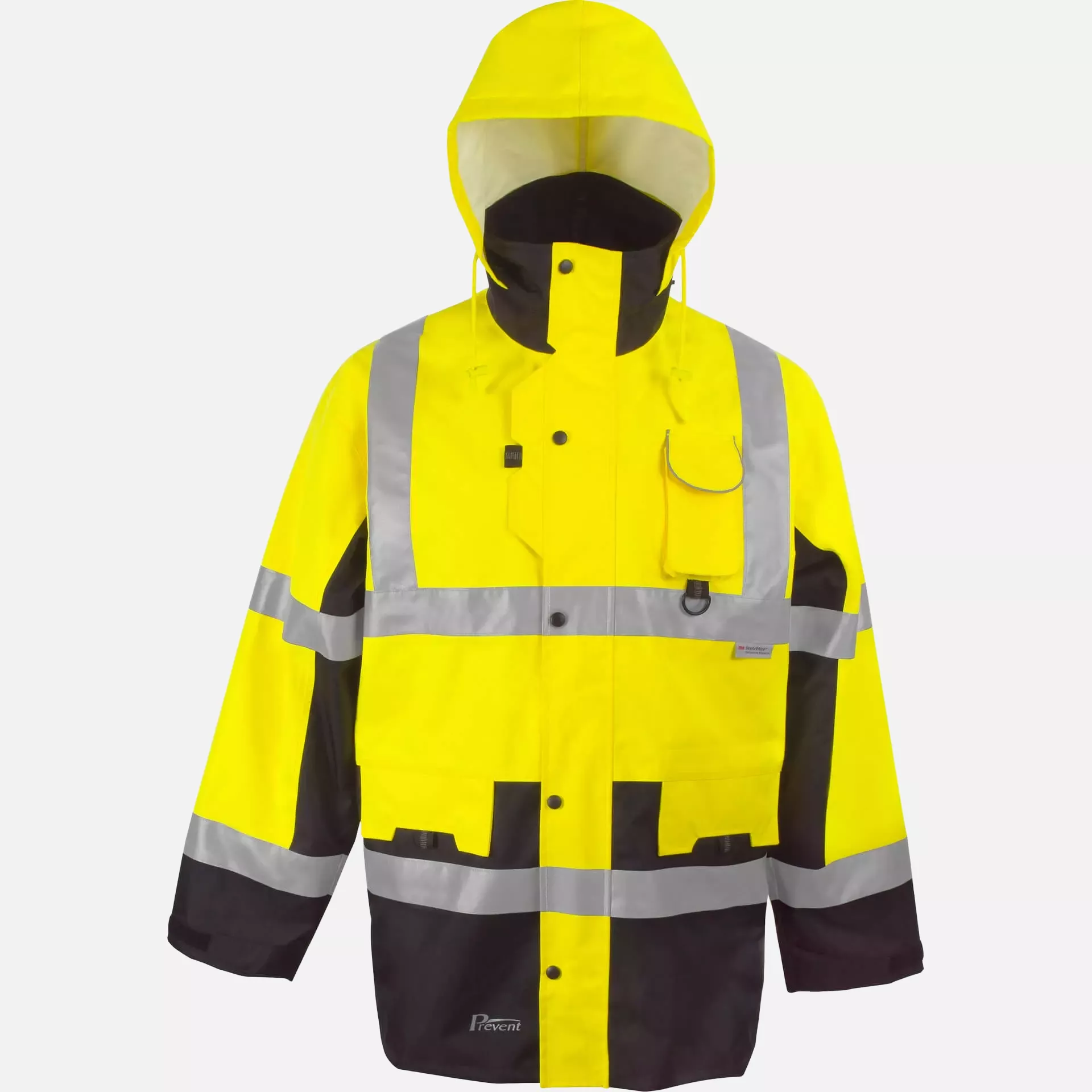 Asatex 3160, PREVENT® 5 in 1 Hi-Vis Parka, image 2