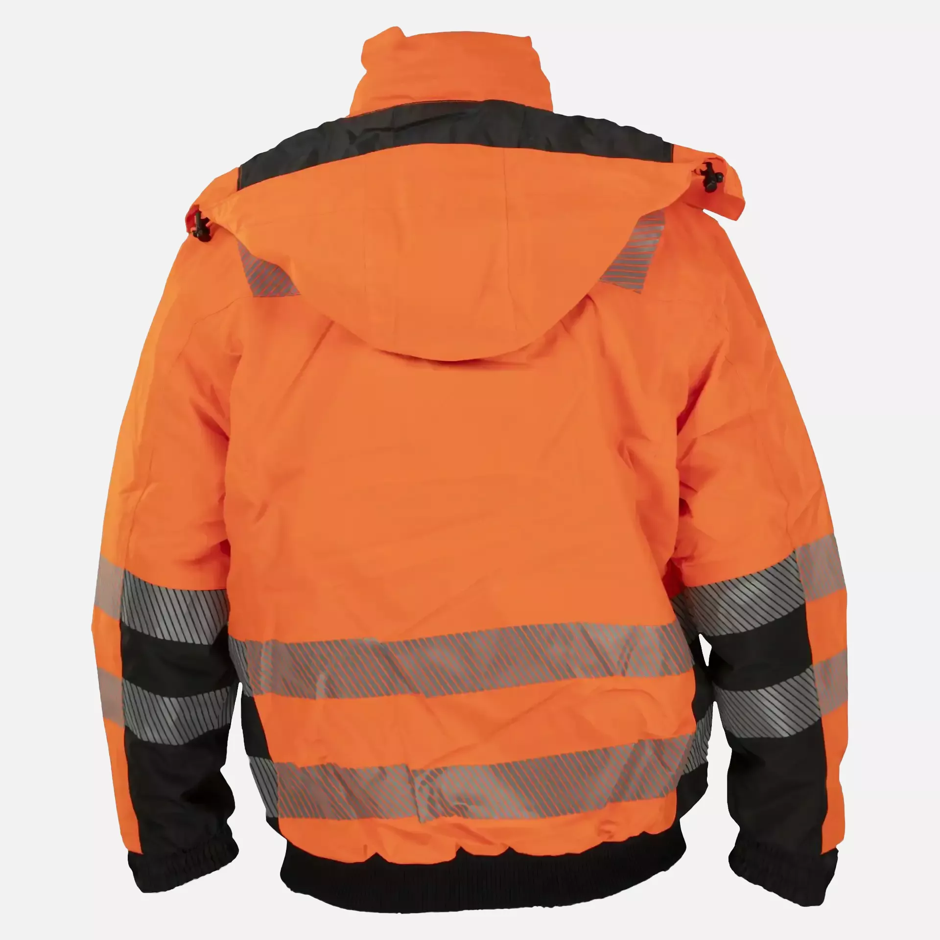 Asatex PTW-PN-ORANGE-SCHWARZ, PREVENT® Trendline Pilot Jacket, image 3