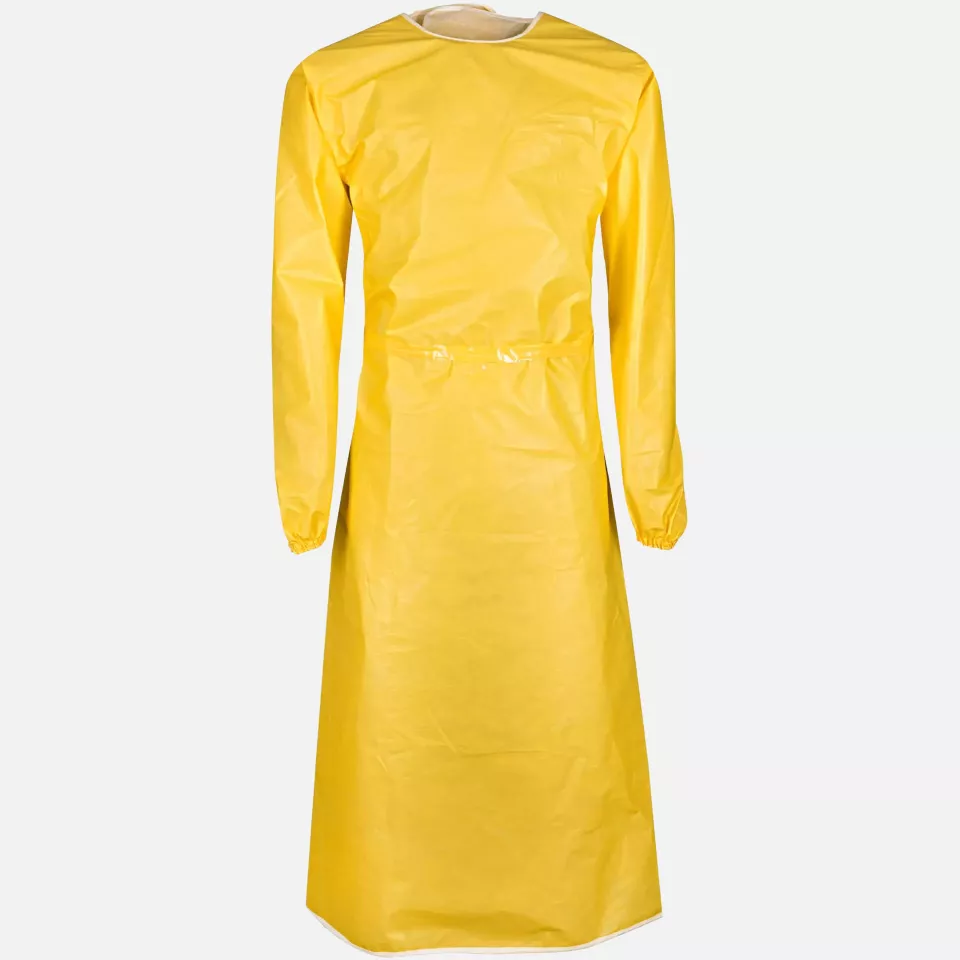 Asatex CC2ASC, CoverChem® 200 Sleeved Apron One Size, image 1, gallery thumbnail