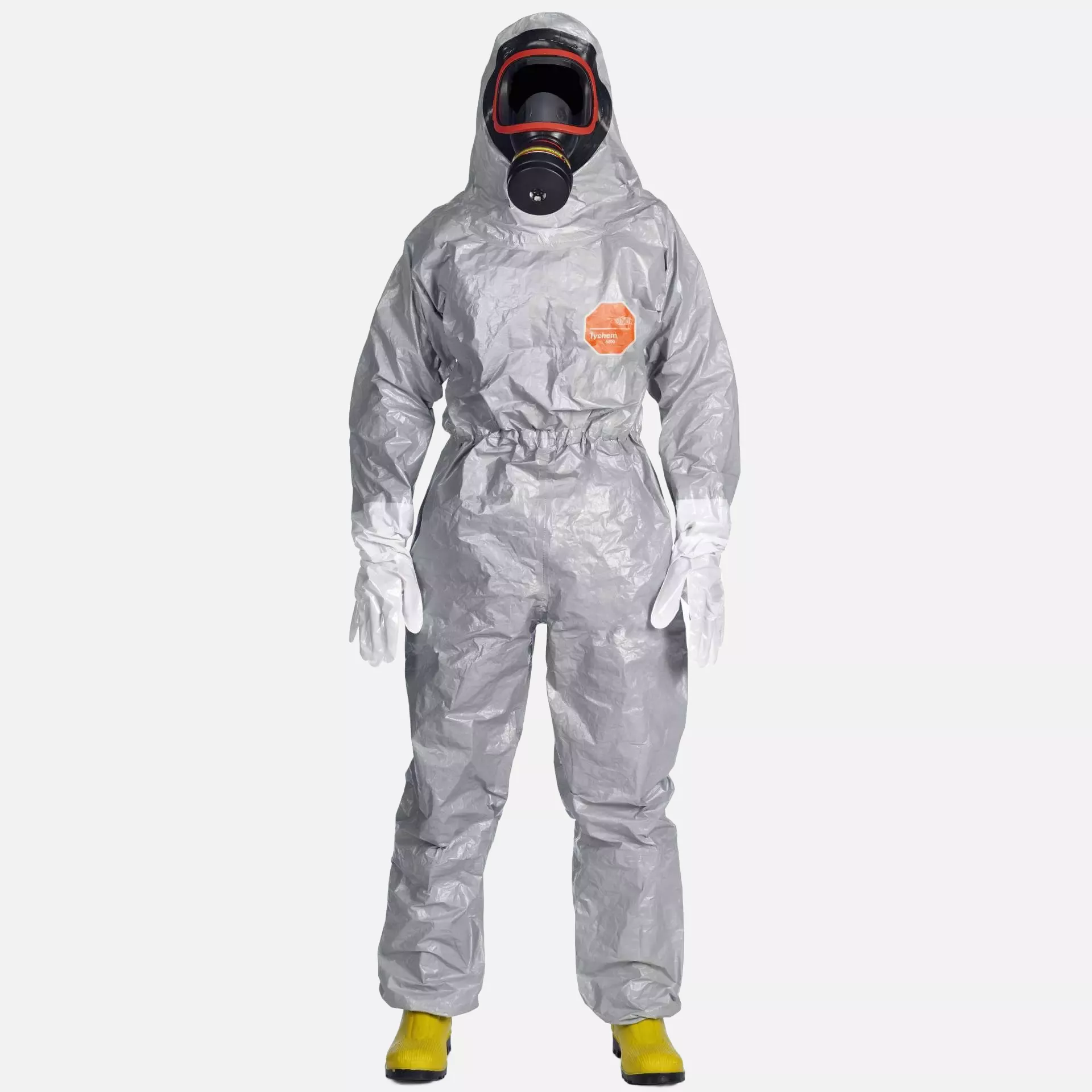 DuPont TF6000FGM, Tychem® 6000 F FaceSeal 0611 Protective Coverall, image 1