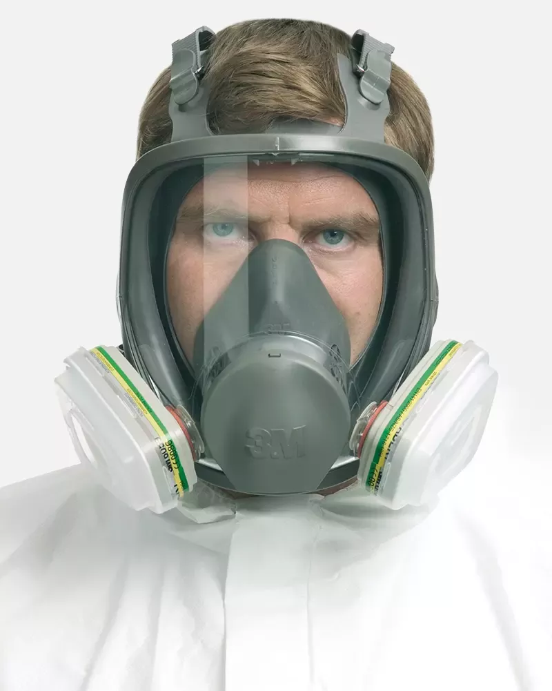 3M 720090, Vollmaske 6700S Silikon Größe S, image 1