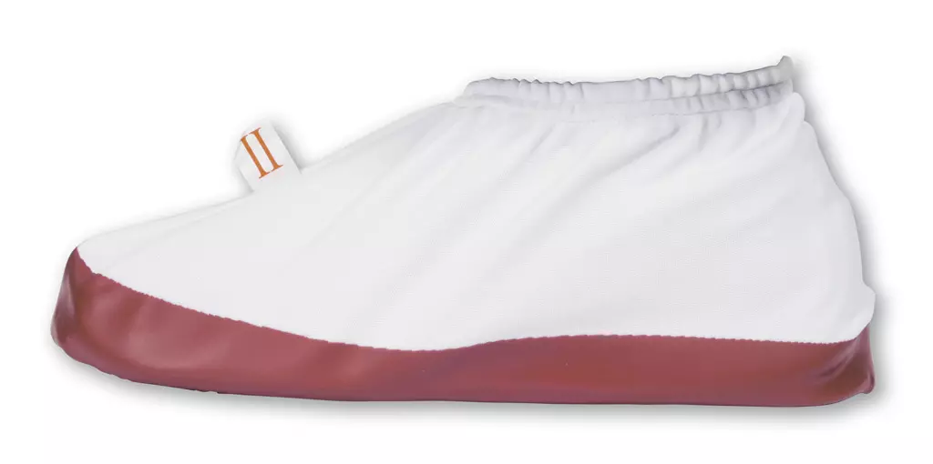 Honeywell 800971, Overshoes 971, PVC/Cotton, With Sole Coating, White/Red, image 1