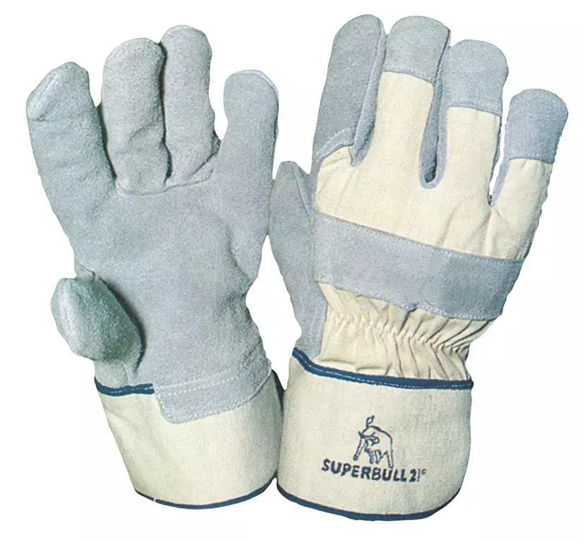 Richard Leipold 1149, Superbull 2 TOP Rindkernspaltlederhandschuh gefüttert Größe 11 CE CAT 2, image 1