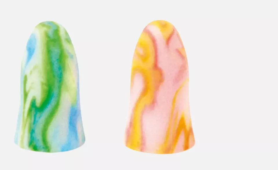 Moldex 827800, Spark Plugs Disposable Earplugs, One Pair in Polybag SNR 35 dB, image 1, gallery thumbnail