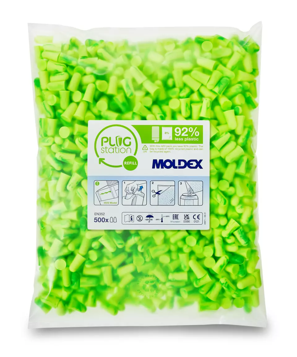 Moldex 827760, Earplugs - Pura Fit PS - Refill Pack, image 1, gallery thumbnail