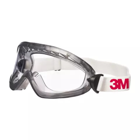 3M 2890SA Safety Goggles AF/UV, A, Clear Non-Vented Gas-Tight
