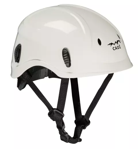CADI Safety Helmet According to EN 12492, White for Work at Height and Rescue
