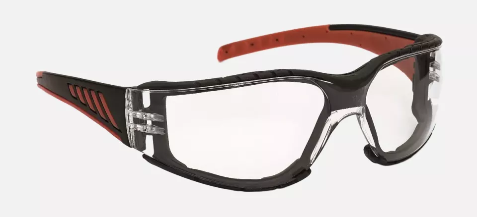 Richard Leipold 6795, Safety Glasses with EVA Foam Clear PC 2mm - Model No. 622, image 1, gallery thumbnail