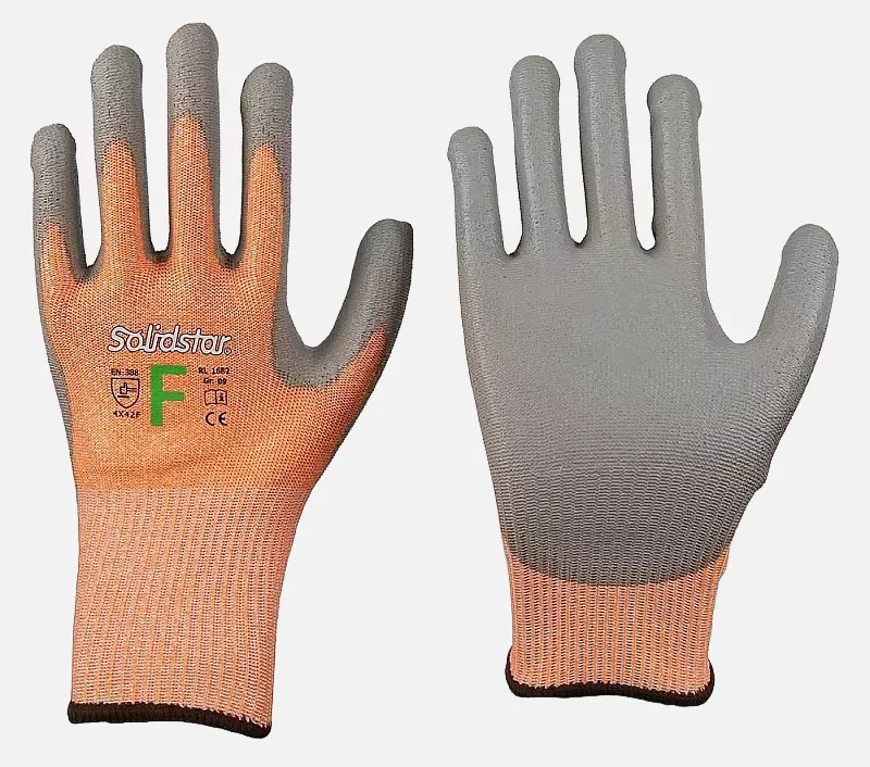 Richard Leipold 1682, Solidstar Cut Protection Glove PU Coating Level F, image 1