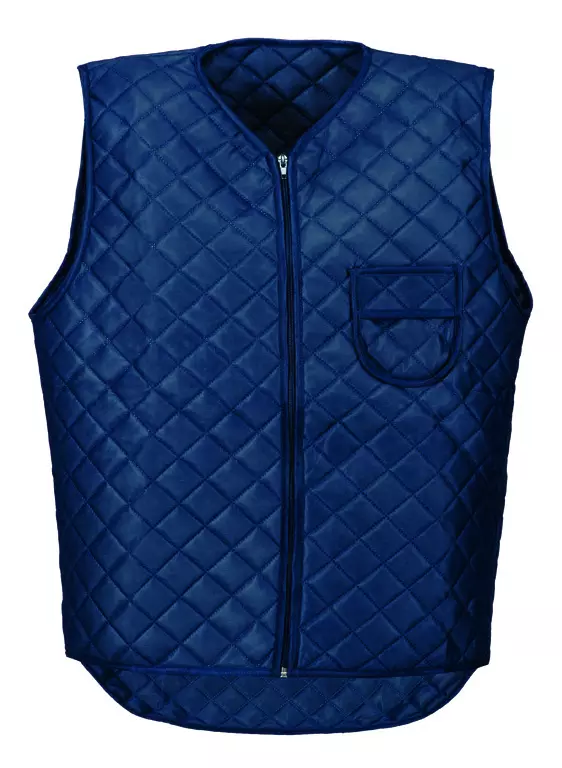 Richard Leipold 460510, Thermal Liner Vest with Kidney Protection, Blue, image 1