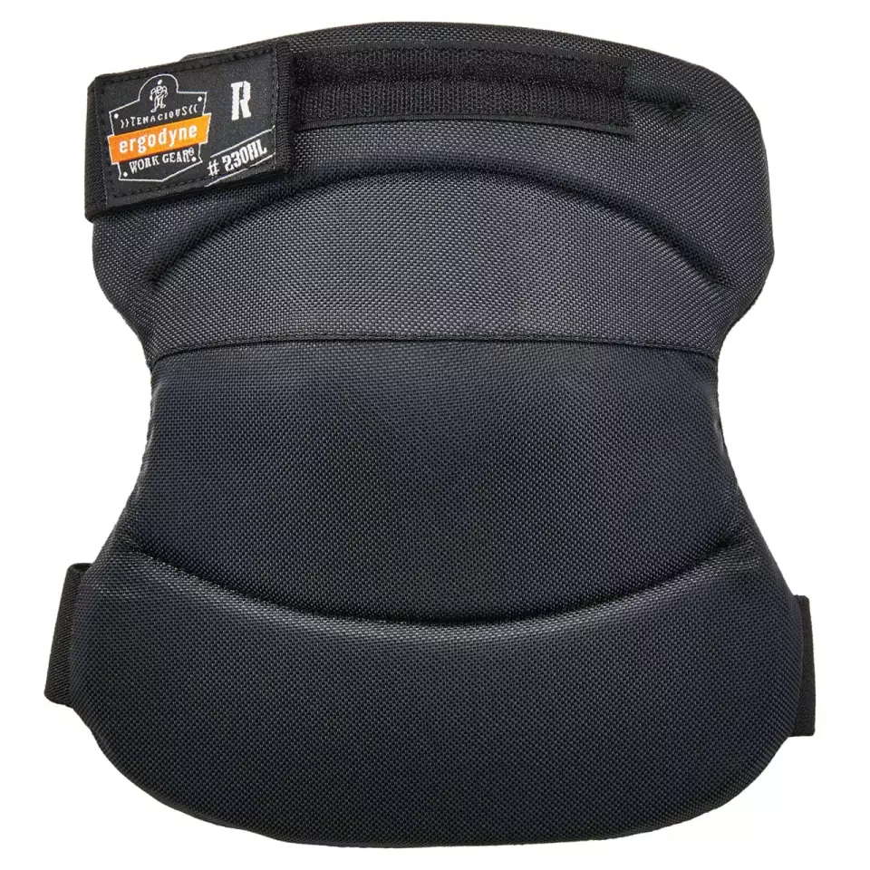 Ergodyne 6624, ProFlex 230HL Wide Soft Cap Knee Pads with Hook and Loop Closure, image 1, gallery thumbnail