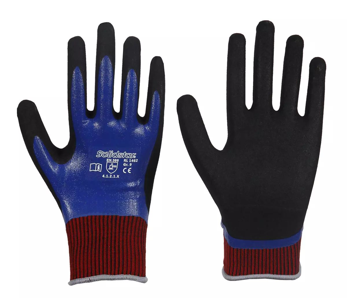 Richard Leipold 1462, Solidstar Nitrile Grip Complete Nitrile Full Coating Grip Coating