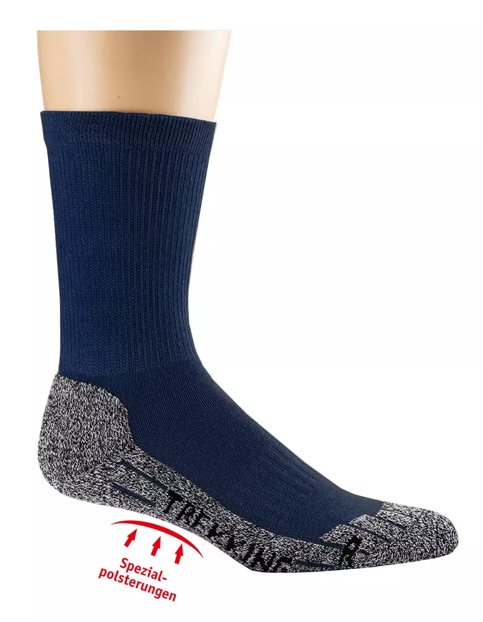 Coolmax 2024, Trekking Functional Socks Grey / Navy