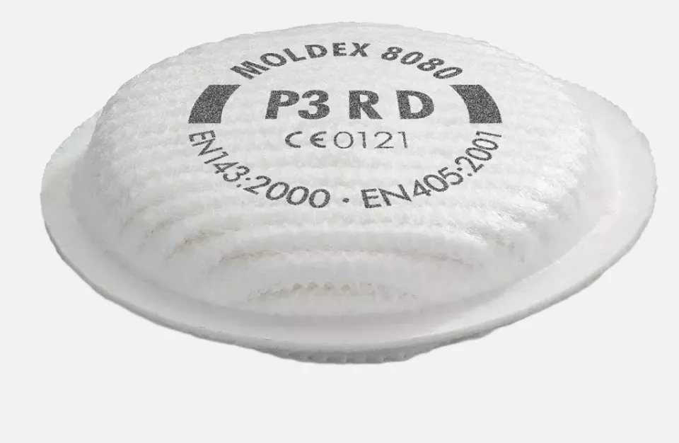 Moldex 828080, Particle filter P3 R D, for Series 4000, 5000 8000, image 1, gallery thumbnail