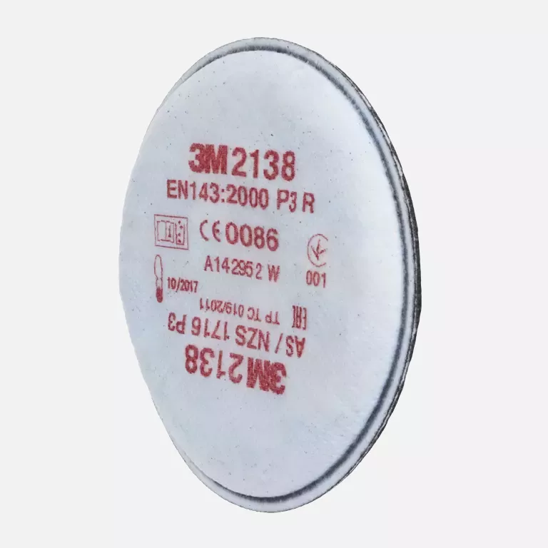 3M 720213, 2138 P3R Particulate Filter with Activated Carbon and Additional Protection, image 1