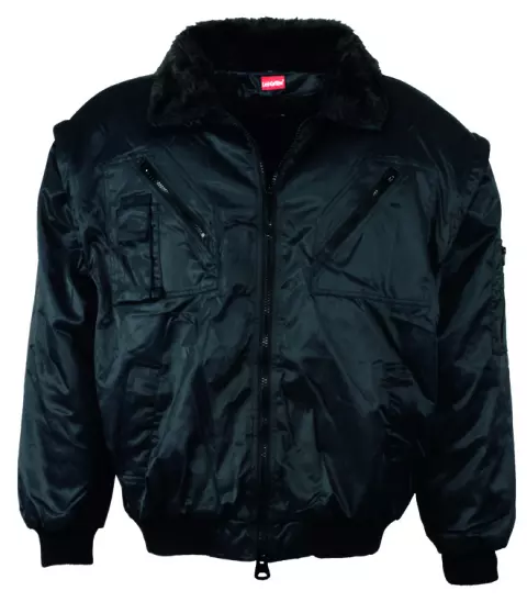 Richard Leipold LeiKaTex ZILLERTAL Black Pilot Jacket
