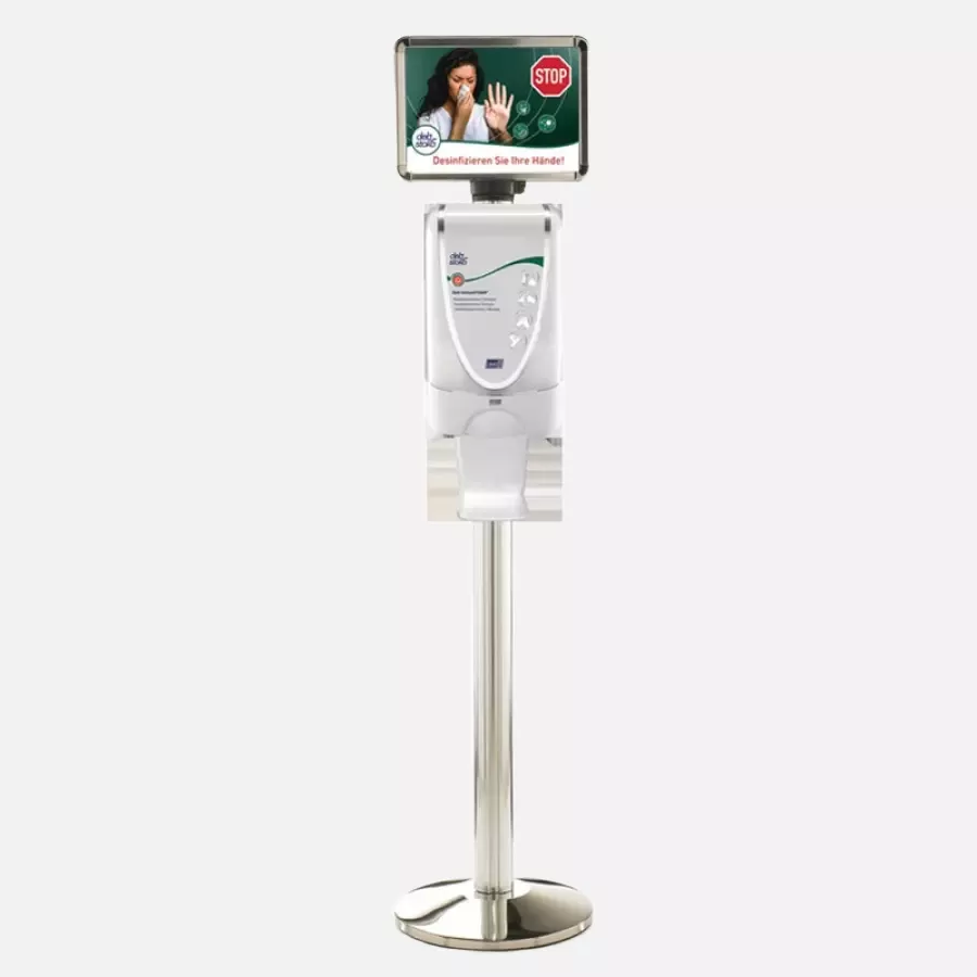 SC Johnson 600184, DISPSTDCH Dispenser Stand Without Touch Free Dispenser Chrome 1.2L TF Dispenser Stand, image 1