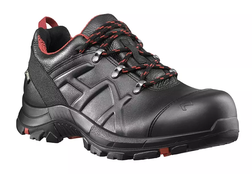 HAIX 861008, BLACK EAGLE Safety 54 OW BLACK/RED Robust S3 Safety Shoe