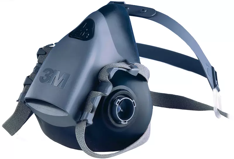 3M 720030, 7501 Half Mask Body Silicone Size S, image 1