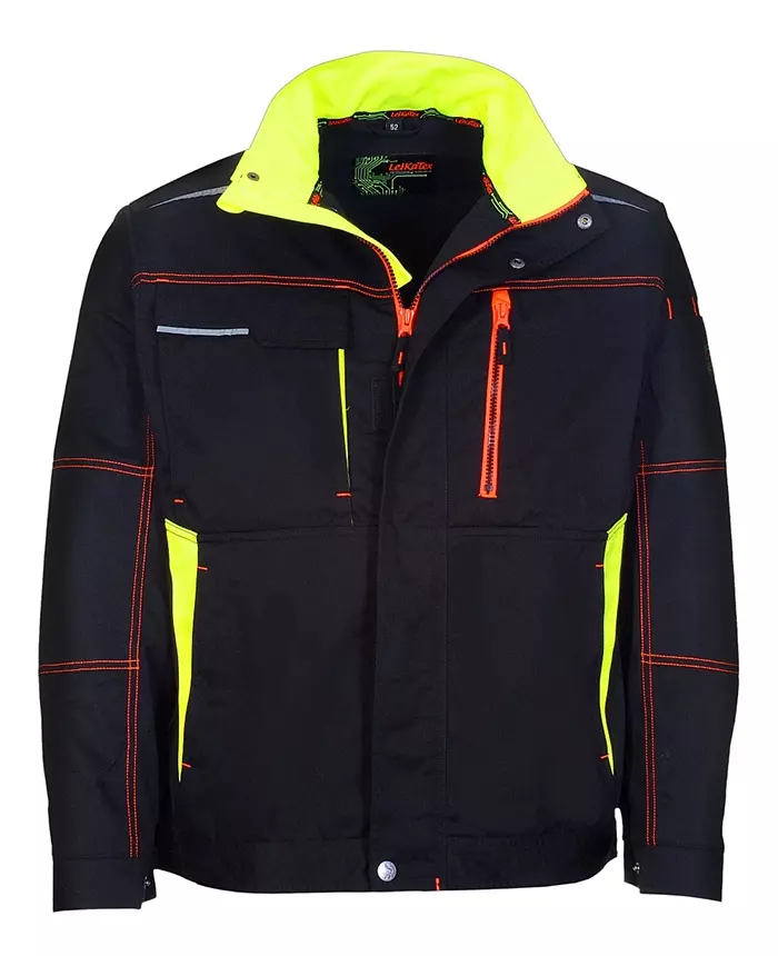 Richard Leipold 105346, LeiKaTex BLACK LINE Professional Workwear Jacket