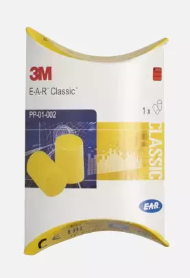 3M 740006, PP-01-002 Earplugs E-A-R™ Classic™ SNR = 28 dB, image 1